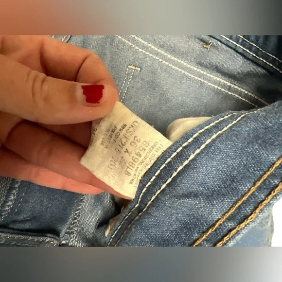 Vintage wrangler straight leg jeans - Picture 2 of 5